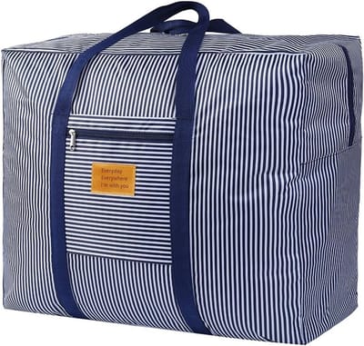 QTTVBTNA -Waterdichte Opbergzak - Opbergzak Voor Beddengoed - 90 Liter - Waterdicht En Stofdicht Synthetisch Weefsel - Vouwbaar Met Tweerichtingsritssluiting - 60*50*30cm -1 Stuk