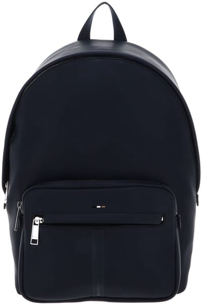 BOSS Laptop rugzak Rugzak met laptopvak Ray Backpack Dark Blue Donkerblauw