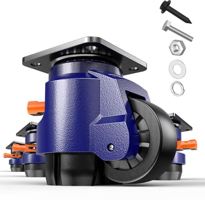 Heavy Duty Nivelering Rollen voor Zware Meubels en Werkbanken tot 375 kg