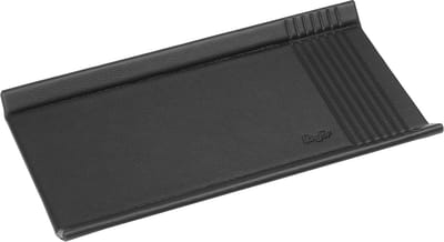 Leren Penbakje - Bureau Organizer - Bureau Opruimen - Handgemaakt Leer - 22x11 cm - Zwart