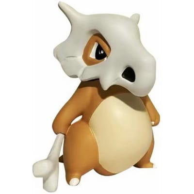 Pokémon Cubone Anime Figuur Karakter Pocket Monster 7,5 cm Schattige Actiepop Auto Bedel Model Decoratie Speelgoed Cadeaus beige