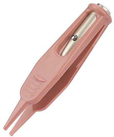 Neusreinigingspincet Baby - Boogermaker Licht - Baby Verzorging - Geïntegreerd LED-lampje - Roze