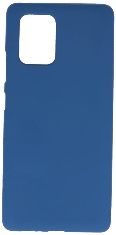 Hoesje Geschikt voor de Samsung Galaxy S10 Lite - Backcover Color Telefoonhoesje - Navy