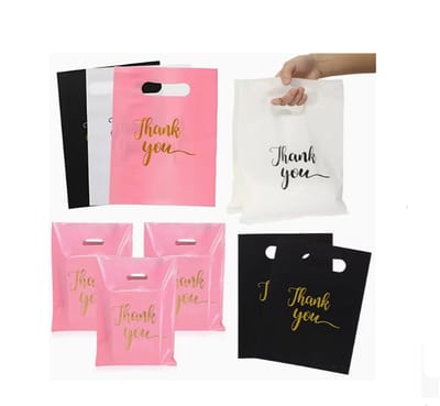 Zwart - 10 Stuks – Gift Zakjes - Geschenkzakken - Trakteren - Cadeaus - School -Kinderfeestje - Party – Feestje -