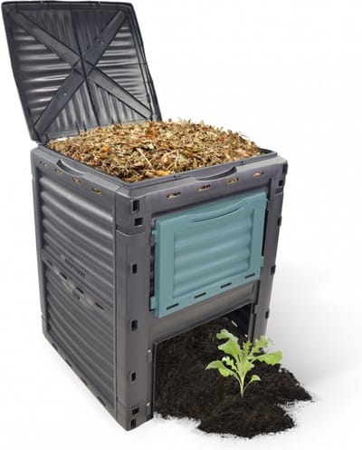Mobiclinic BioBin - Compostvat - Afvaltransformator - Voor tuin - Zonder gereedschap - Milieuvriendelijk - 300 liter