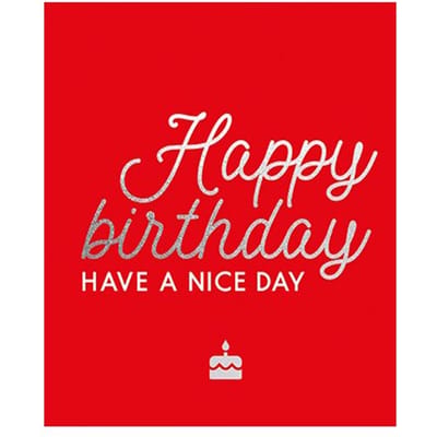 Happy Birthday