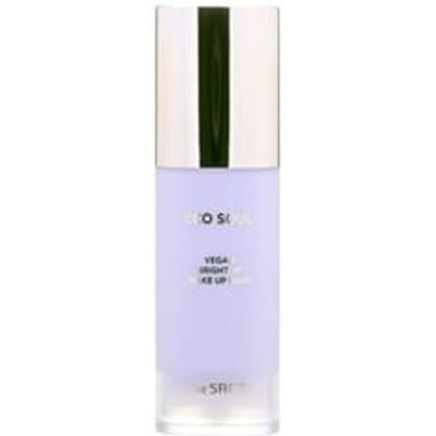 The Saem - Eco Soul Vegan Bright Up Make Up Base - 2 Colors #02 Lavender