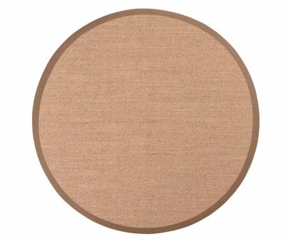 DÉJA Living Vloerkleed Rond Ø200cm - Laagpolig Grijs Sisal - Honfleur