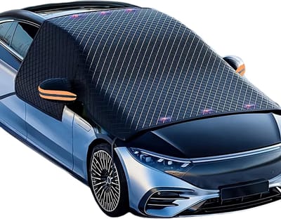Magnetische Auto Voorruit Beschermer - Anti-Vorst Voorruit Cover – Sneeuw & IJs Bescherming - Auto Raamhoes tegen Zon en Hitte - Dikke Oxford Stof