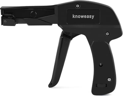 Kabelbindgereedschap - Tie Gun - Snel Bundelen - Stalen Handvat - 1 Stuk - Zwart