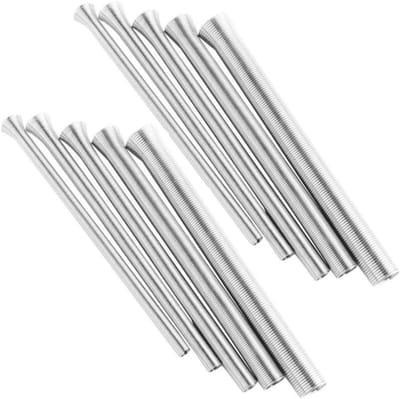 Buis Buig Gereedschap - Trekveer Set - Leidingen Buigen - Voorkomt Instorten - 10 Stuks - Zilver