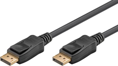 Goobay 58532 DisplayPort kabel 1 meter Zwart