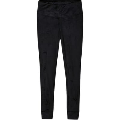 ESMARA Velours dames legging (Zwart, XS (32/34))