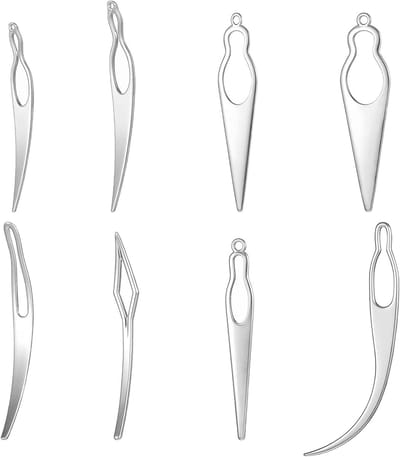 8 Stuks Dreadlock Gereedschap, Interlocking Tool voor Sisterlocks, Haarvlecht Accessoires en Dreadlocks Naald voor het Vlechten van Haar
