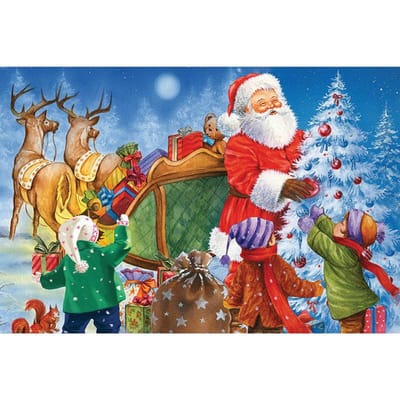 Diamond Painting Mozaïek Woondecoratie Soort Kerstman Diamond Mozaïek kruissteek 20X30CM gray