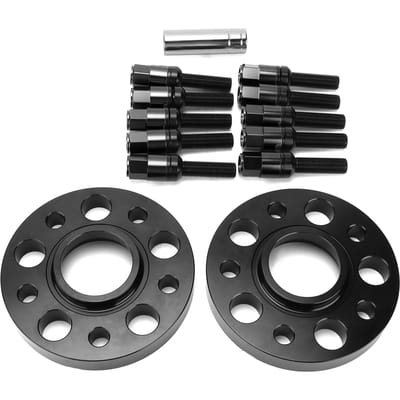 20mm Wielafstandhouder Set Vervanging voor Mercedes Benz W215 W216 CL Klasse CL500 CL600 AMG 20002011(Zwart ) zwart