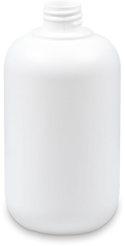 Fles 500 ml Polyethyleen wit 28/410