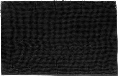 5Five Badmat 50 x 80 cm - Velours - Extra zacht - Zwart