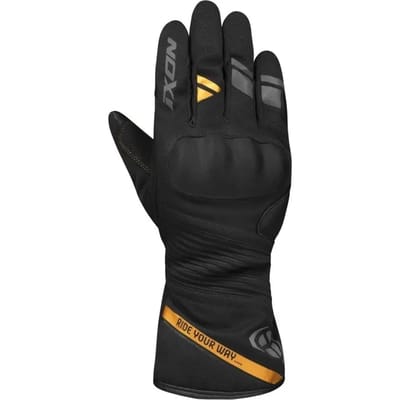 Ixon Pro Midgard L Zwart Goud Waterdichte Dames Handschoenen - Handschoen