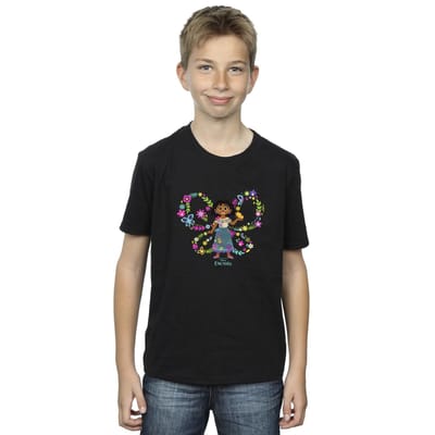 Disney Jongens Encanto Mirabel Vlinder T-shirt (Zwart)