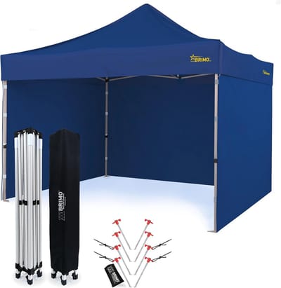 Party Tent - Vouwtent Gazebo - Feestelijke Bijeenkomsten - 100% Waterdicht Dak - 3x3 Meter - Blauw