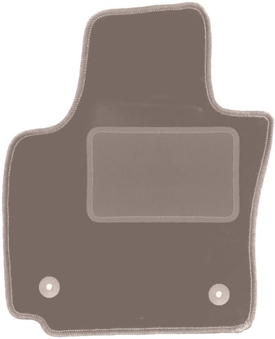 Beige bestuurdersmat voor: Seat Toledo III minivan (2004-2012)