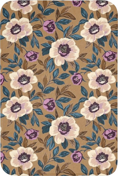 Badmat 60x90 cm - Antislip - Floraal - Stilleven - Kleurrijk - Badmatten voor badkamer - Badkamermat - Douchemat - Badkamer mat