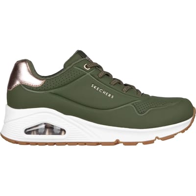 Skechers Uno Shimmer Away Sneakers groen - Dames - Maat 37