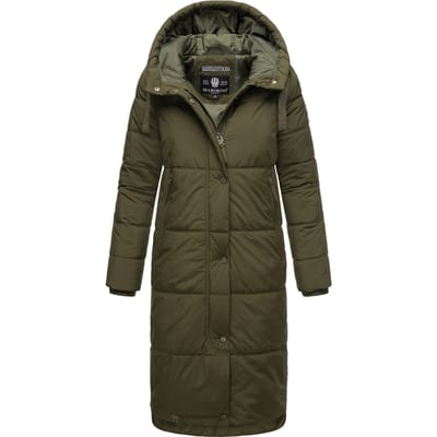 Marikoo Soranaa dames winterjas – lang, warm & met capuchon