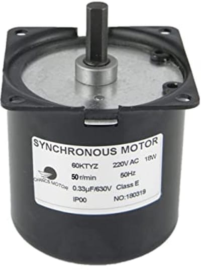Synchrone Elektrische Motor 220V met Reductiemechanisme - 50 RPM CW/CCW