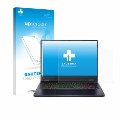 upscreen - Screenprotector voor Acer Predator Helios Neo 14 AI - Folie Beschermfolie transparant antibacterieel