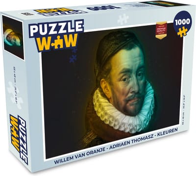 Puzzel Willem van Oranje - Adriaen Thomasz - Kleuren - Legpuzzel - Puzzel 1000 stukjes volwassenen