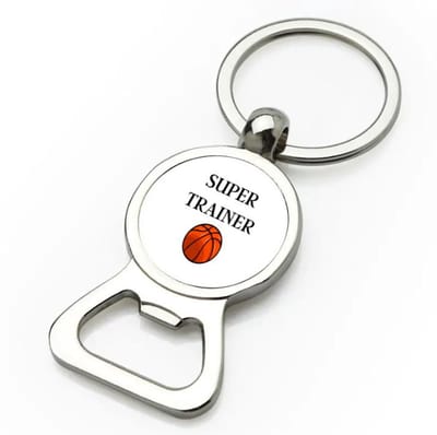 Akyol - super trainer flesopener - Sport - coach - basketbal - trainer - geschenk - verjaardag - love gift - 9 bij 3 cm