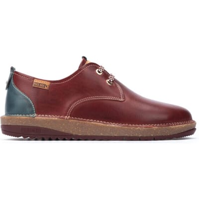 Pikolinos Baza - dames veterschoen - Rood - maat 35 (EU) 2 (UK)