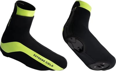 ONDA Race Overschoenen wind- en waterdicht neopreen winter unisex Zwart Fluo - Extreme Cold - M