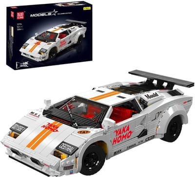 Mold King 13194Y 13195H Technische Auto Speelgoed Afstandsbediening Countach Sport Racewagen Assemblage Auto Baksteen Model Kid Kerstcadeau
