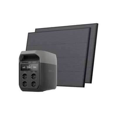 EcoFlow DELTA 3 Series Solar Generator (Rigid PV175W)