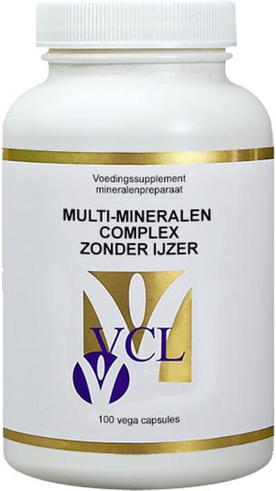 Vital Cell Life Voedingssupplementen Multi mineralen complex zonder ijzer