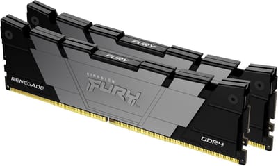 Kingston FURY Renegade DDR4-3600 - 32GB - CL16 - Dual Channel (2 pcs) - Intel XMP - Zwart