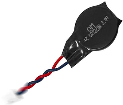 Dailygoods - CR1220W CMOS Batterie voor Laptop Moederbord