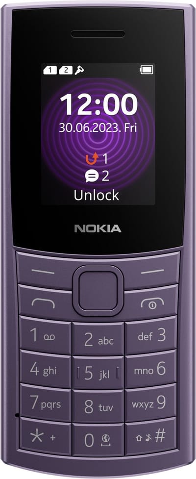 NOKIA 110 - Arctic Purple - 4G - 2024 - USB-C