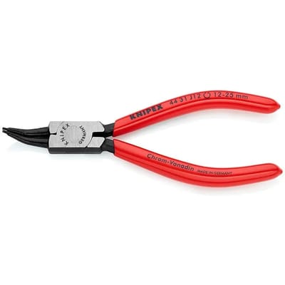 Knipex 44 31 J12 Precisie-borgveertang Geschikt voor borgringen Binnenringen 12-25 mm Puntvorm 45° gebogen