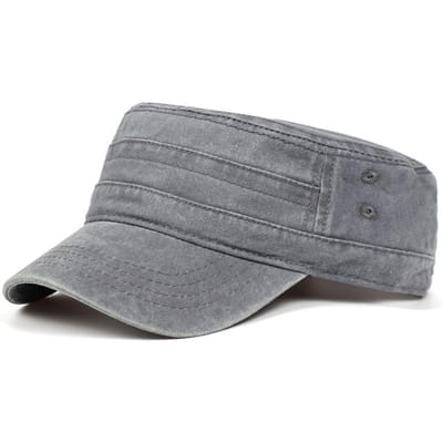 Nieuwe 1 Stuks Camouflage Legerhoed Mannen Vrouwen Baseballpet Camo Militaire Cadet Strijd Visserijhoed Adjustable gray