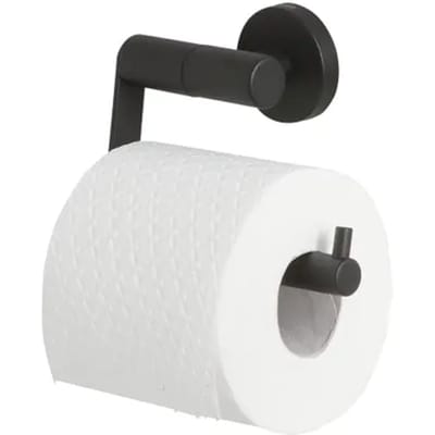 Tiger Toiletrolhouder Boston - Rvs - Zwart Mat