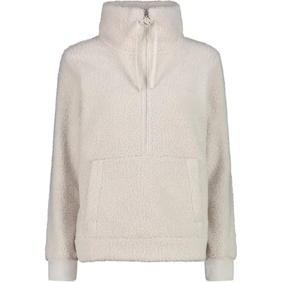 Cmp 32p3806 Sweatshirt Met Halve Rits Wit 2XS Vrouw