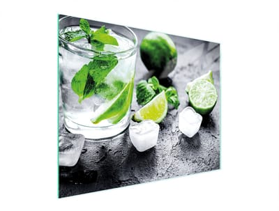 TMK ArtDeko - Glas Snijplank - 52x40 cm - Limoen