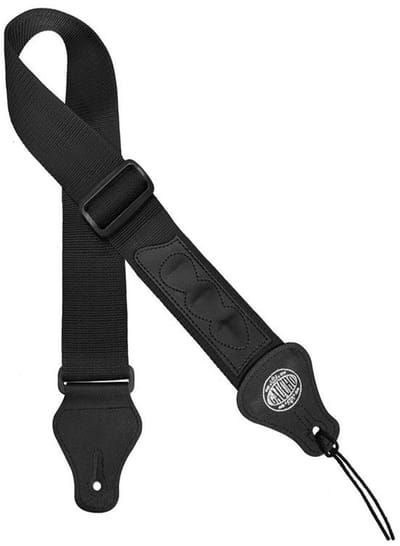 Gitaarriem - Gaucho GST-55-BK - Standaard Series - Nylon - Zwart