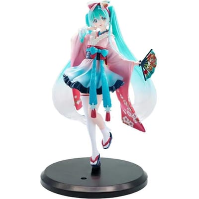Nieuw op voorraad Hatsune Miku In Een Wereld Met Gesloten Ramen Verzamelfiguren Anime Actie Schattige Miku Figuren Decoratie Model Kerstcadeaus