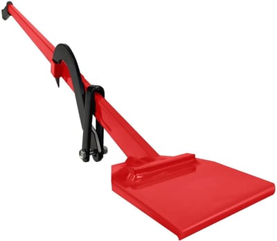 Hefboom Takel - Stam Lifter Boomstam - Boomstammen Verplaatsen - Ergonomisch Ontwerp - 130 cm - Rood