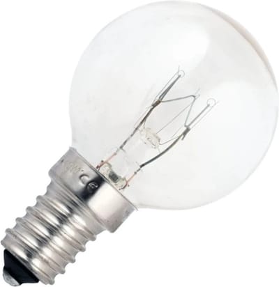 Schiefer E14 Kogel Gloeilamp | 40W 2700K 300lm 220V/240V | Dimbaar